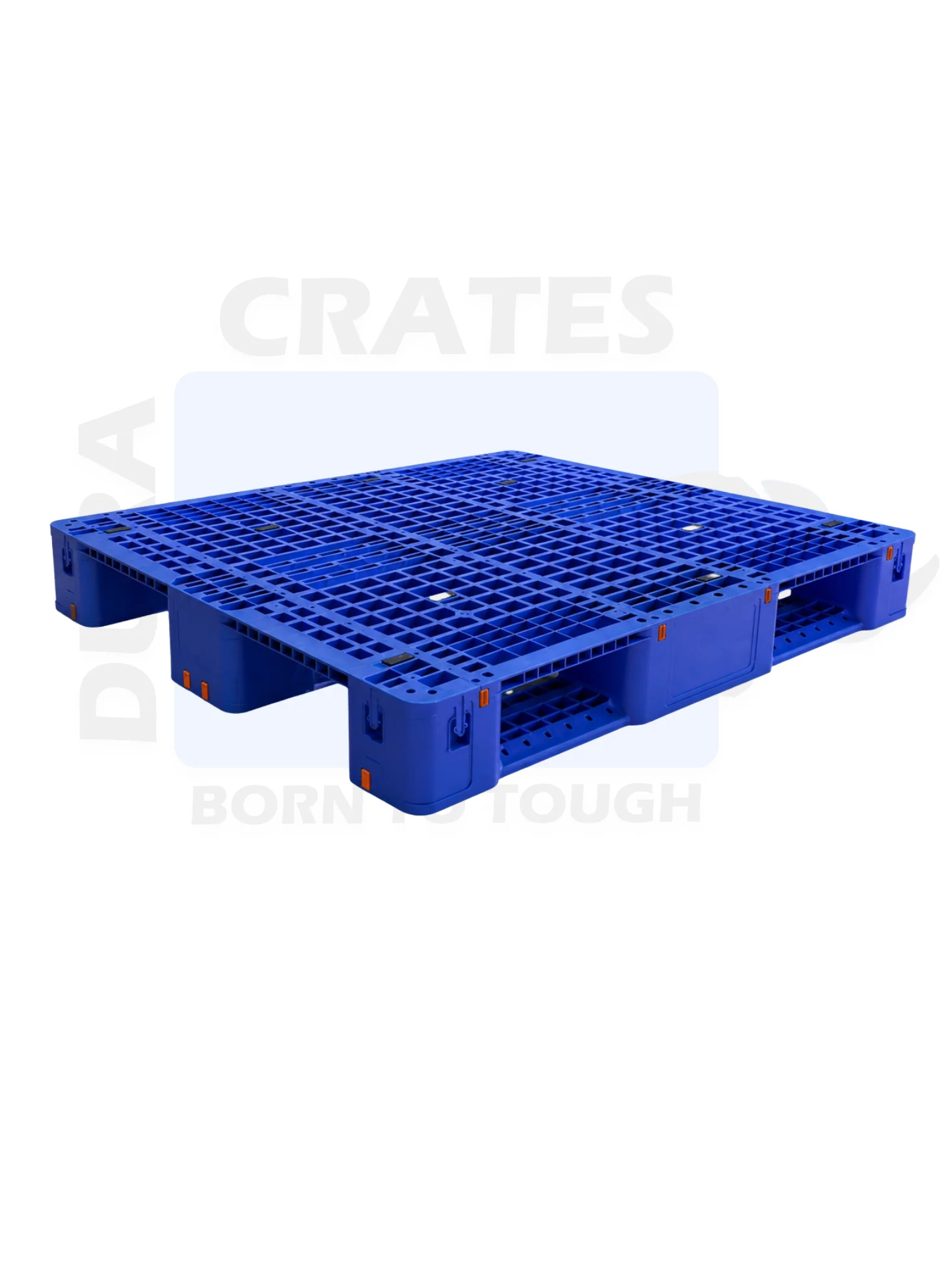 Heavy Duty Plastic Pallet 1200×1000×160 mm by Dura Crates for warehouse storage, industrial material handling and logistics.
